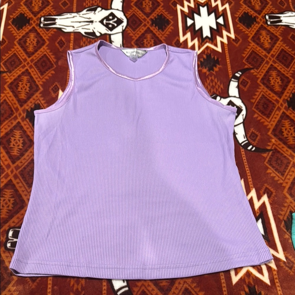 Sleeveless Purple Women's Top